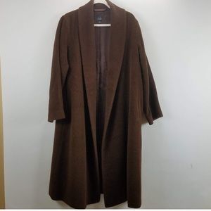Eileen Fisher alpaca wool coat